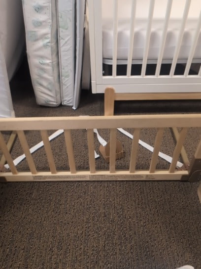 None Kidco Toddler Bed Rail Wood, Toddler