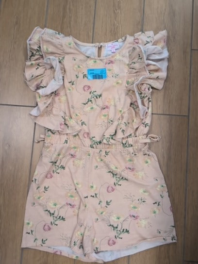 Orange  Laura Ashley  romper, 10